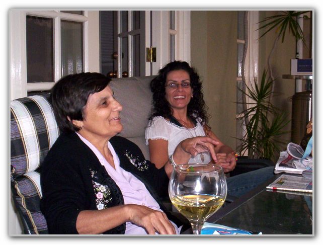 Mum & LJ at DJ and SJ House Feb 10th 2007